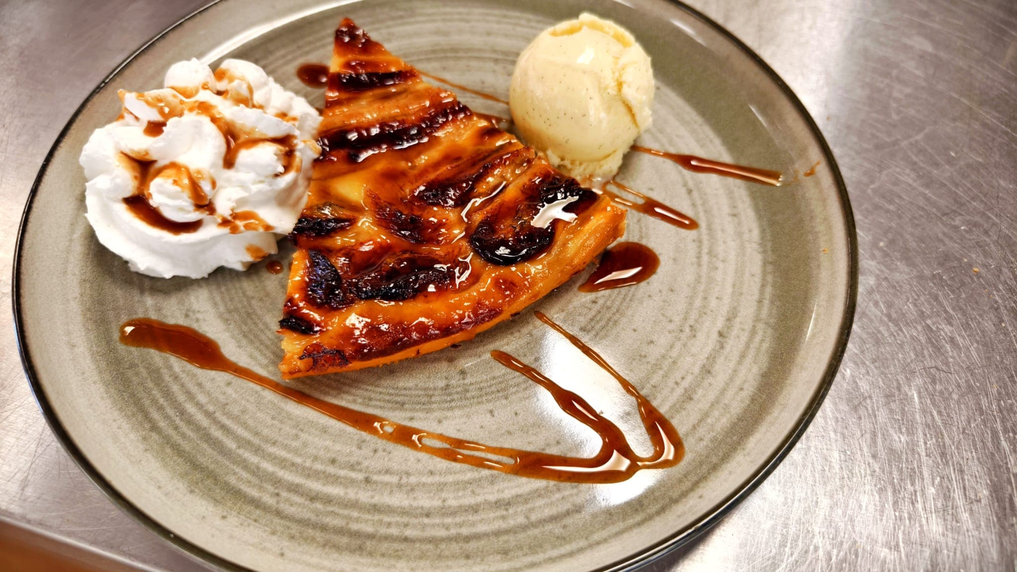 Tarte sucrée du jour