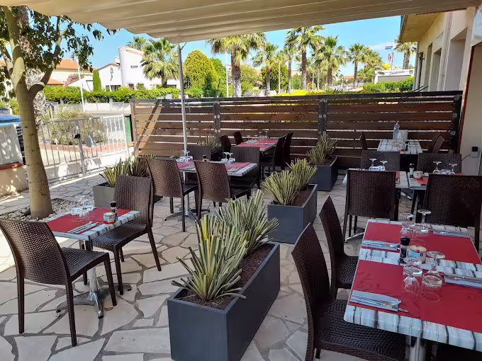Terrasse et patio extérieurs du restaurant